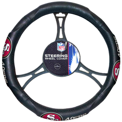 NFL San Francisco 49ers Steering Wheel Cover
