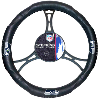 NFL Seattle Seahawks Steering Wheel Cover