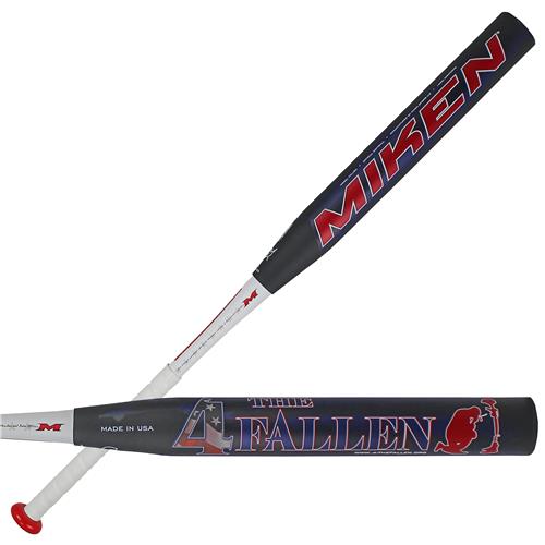 Miken 4 The Fallen Balanced USSSA Slowpitch Bat. Free shipping and 365 day exchange policy.  Some exclusions apply.
