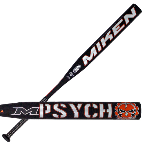 Miken Psycho Balanced USSSA Slowpitch Bat. Free shipping and 365 day exchange policy.  Some exclusions apply.