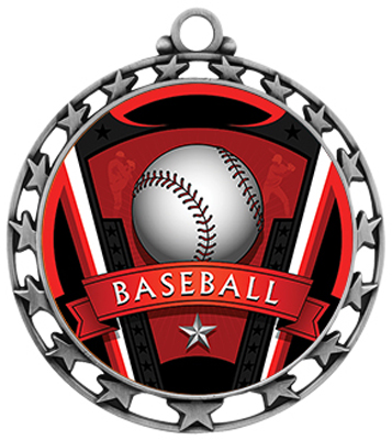 Hasty Super Star Medal Baseball Varsity Insert. Personalization is available on this item.