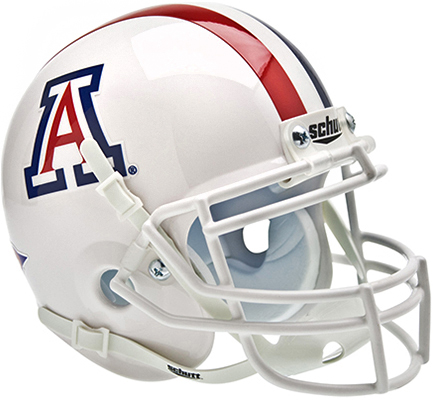 Arizona Wildcats Mini XP Helmet Alt 1 (Set of 6)