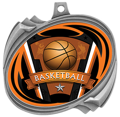 Hasty Hurricane Medal Basketball Varsity Insert. Personalization is available on this item.