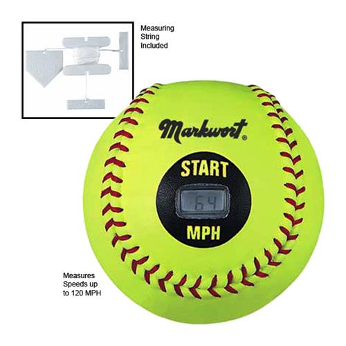 Markwort 12" Speed Sensor Softballs in MPH