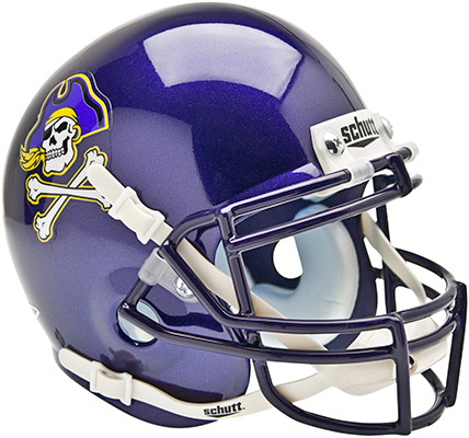 East Carolina Pirates Mini XP Helmet (Set of 6)