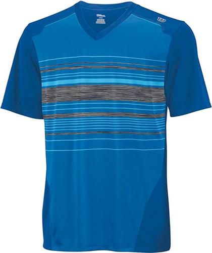 Wilson Tennis Men/Boy Specialist Stripe Crew Shirt