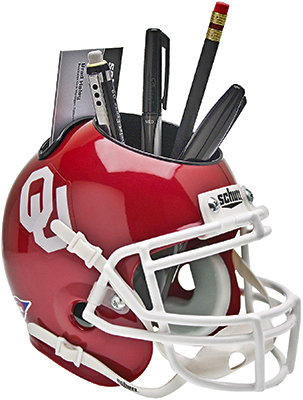 Schutt Oklahoma Sooners Mini XP Helmet (Set of 6)