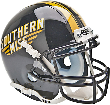 Southern Miss Golden Eagles Mini Helmet (Set of 6)