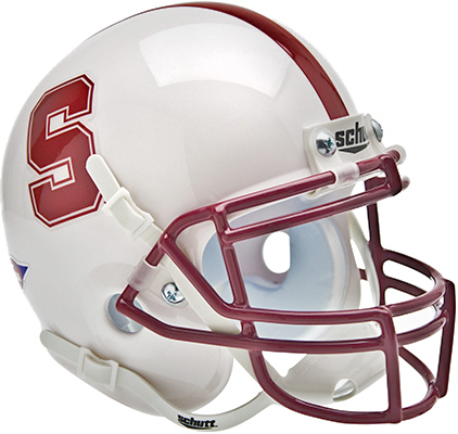 Schutt Stanford Cardinal Mini XP Helmet-Set of 6