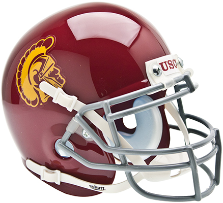 Schutt USC Trojans Mini XP Helmet (Set of 6)
