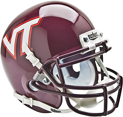 Schutt Virginia Tech Hokies Mini Helmet (Set of 6)