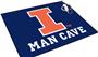 Fan Mats NCAA Univ. Illinois Man Cave All-Star Mat