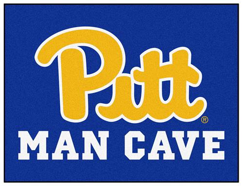 Fan Mats Univ Pittsburgh Man Cave All-Star Mat