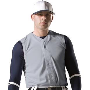 under armour sleeveless baseball jersey