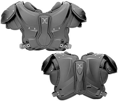 xenith xflexion velocity football shoulder pads