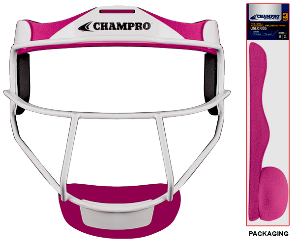 E102218 Champro Softball Fielder's Facemask "Liner Pad"