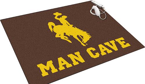 Fan Mats Univ of Wyoming Man Cave All-Star Mat