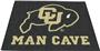 Fan Mats Univ of Colorado Man Cave Tailgater Mat