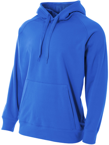 A4 Adult/Youth Solid Tech Fleece Pullover Hoodie