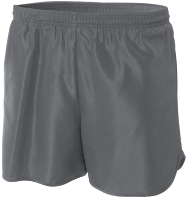 A4 Adult Woven Polyester 4" Track Shorts With Liner No Pockets