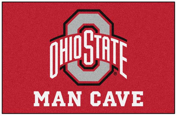 Fan Mats NCAA Ohio State Univ Man Cave Starter Mat