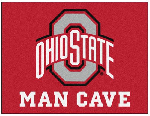 Fan Mats Ohio State Univ Man Cave All-Star Mat
