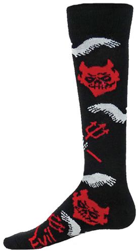 Red Lion Good & Evil Knee-High Athletic Socks CO