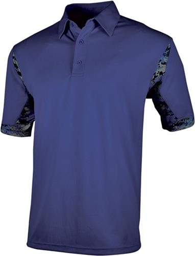 Tonix Men's Leader Digi Camo Ultraknit Polo Shirt. Printing is available for this item.