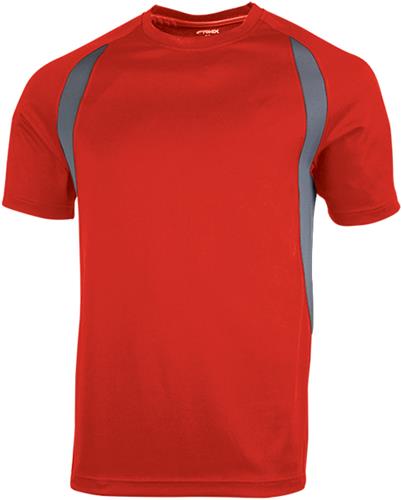 Tonix Adult Achiever Warm-Up Sports T-Shirt. Printing is available for this item.