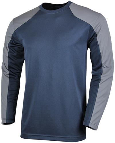 Tonix Adult Persistence Warm-Up Sports LS Shirt. Decorated in seven days or less.