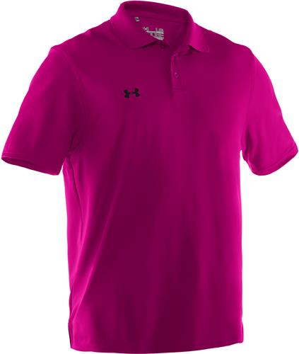 Under Armour Mens Team Performance Polo Shirts. Embroidery is available on this item.