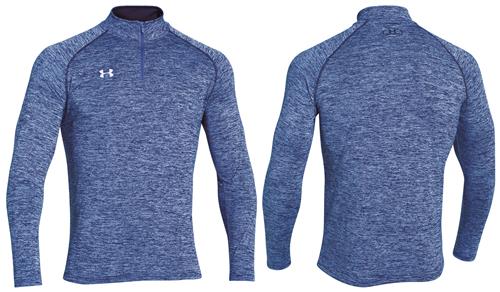 Under Armour Mens Twisted Tech 1/4 Zip Loose Shirt. Decorated in seven days or less.