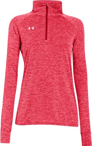 Under Armour Womens Twisted Tech 1/4 Zip Shirt. Decorated in seven days or less.
