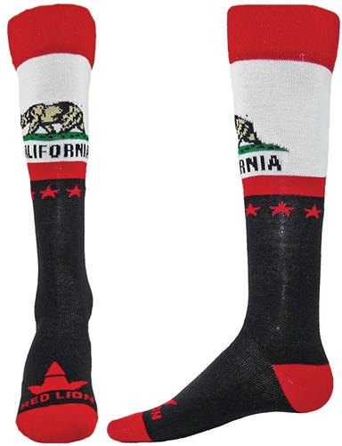 Red Lion California Over-The-Calf Knee High Socks