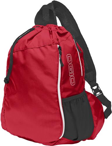 Ogio Sonic Sling Pack. Embroidery is available on this item.