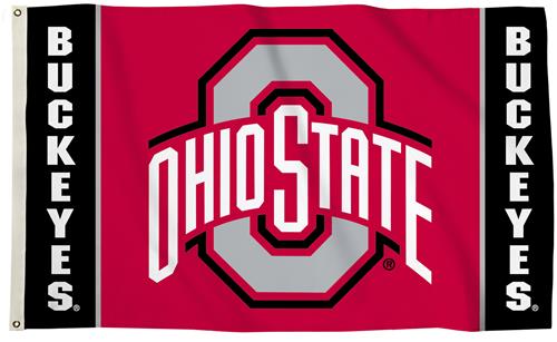 BSI Products NCAA Ohio State Buckeyes 3' x 5' Flag