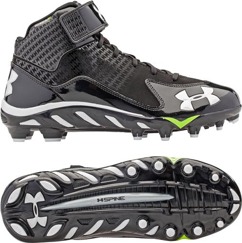 Under Armour Mens Spine Fierce Mid Cleats