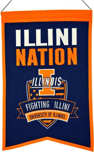 Winning Streak NCAA Illinois Nations Banner