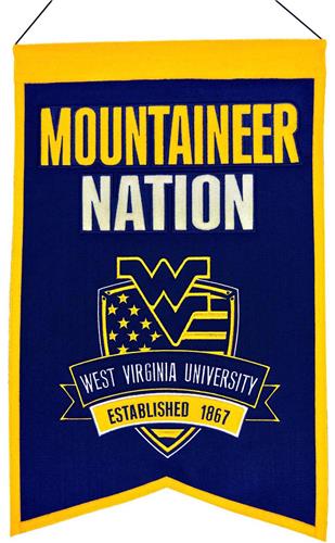 Winning Streak NCAA West Virginia Nations Banner