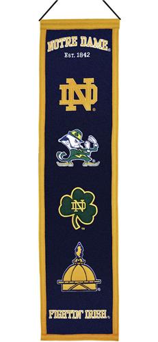 Winning Streak NCAA Notre Dame Heritage Banner