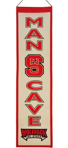 Winning Streak NCAA NC State Man Cave Banner