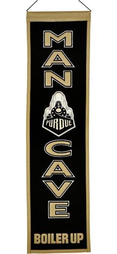 Winning Streak NCAA Purdue Man Cave Banner