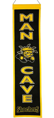 Winning Streak NCAA Wichita State Man Cave Banner
