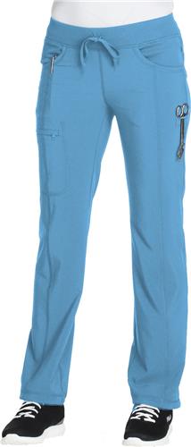Cherokee Low-Rise Straight Leg Drawstring Pants. Free shipping.  Some exclusions apply.