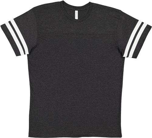 LAT Sportswear Adult Fine Jersey Football Tee. Printing is available for this item.