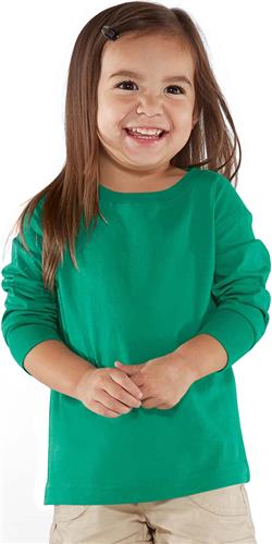 LAT Sportswear Toddler Long Sleeve T-Shirt. Printing is available for this item.