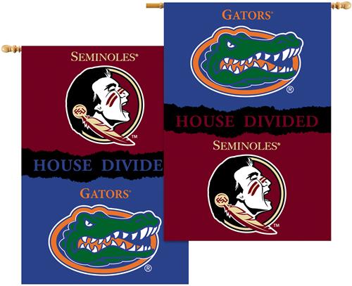 COLLEGIATE Florida/Florida St House Divided Banner