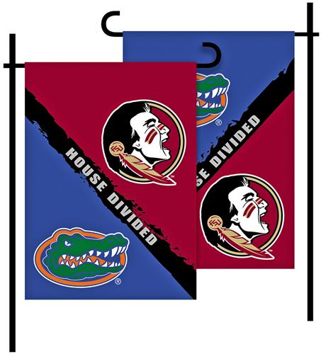 COLLEGIATE Florida/Florida St. House Divided Flag