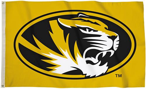 COLLEGIATE Missouri Tigers 3' x 5' Flag W/Grommets