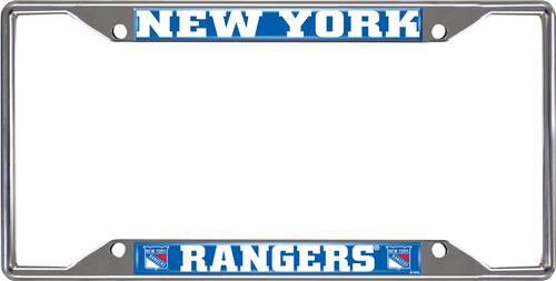 NHL New York Rangers License Plate Frame